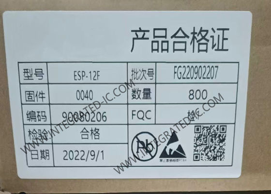 Modulo de comunicación inalámbrica ESP-12F de alto rendimiento 2,4 GHz 802.11 b/g/n Modulo WiFi