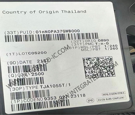 Chip de circuito integrado TJA1055T Transceptor CAN mejorado con tolerancia a fallas