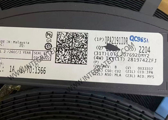 OPA2191IDR Chip de circuito integrado de baja potencia 36V CMOS Precision E-trimTM Amplificador operativo