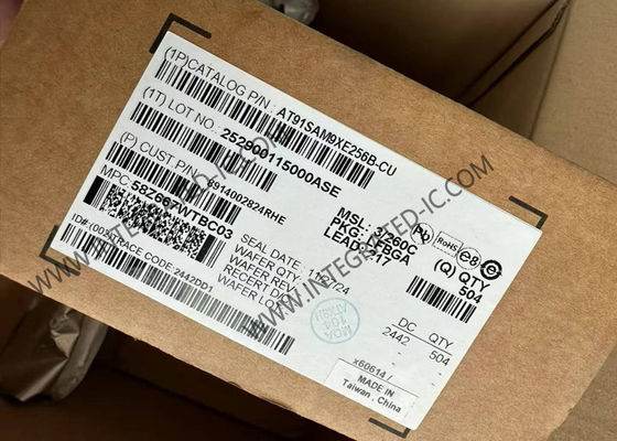 AT91SAM9XE256B-CU Microcontrolador MCU de 32 bits MCU de 180 MHz basado en ARM inteligente MCU integrado