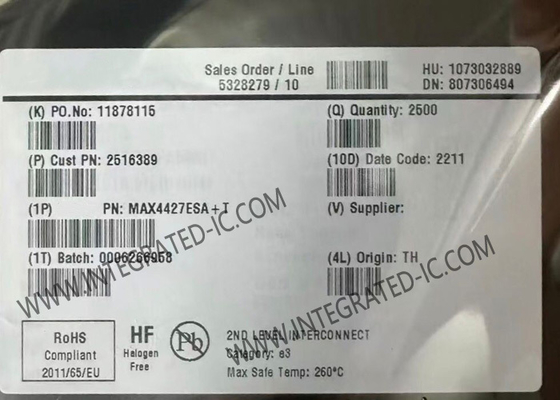 Chip de circuito integrado MAX4427ESA doble de alta velocidad 1.5A controladores MOSFET SOIC8