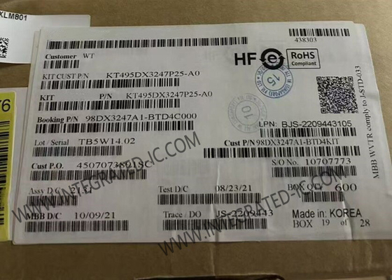 98DX3247A1-BTD4C000 Ethernet IC 1GbE Prestera DX Ethernet Switch en paquete BGA