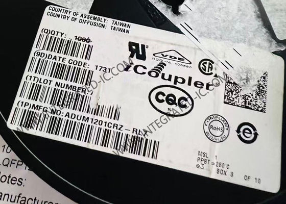 ADUM1201CRZ Chip de circuito integrado 25 Mb/s Aisladores digitales de doble canal SOIC-8