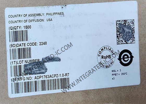 ADP1763ACPZ-1.0 Chip de circuito integrado Reguladores lineales de baja caída 3A Reguladores LDO