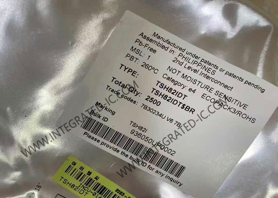 Chip de circuito integrado TSH82IDT Amplificadores operacionales de banda ancha de carril a carril con función de espera