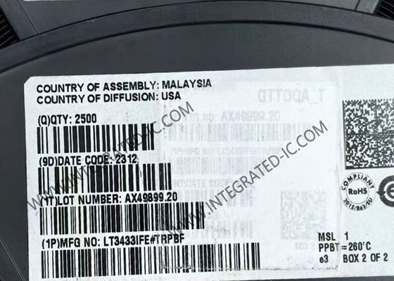 LT3433IFE Circuito Integrado Chip Convertidor CC/CC Elevador/Reductor de Alto Voltaje