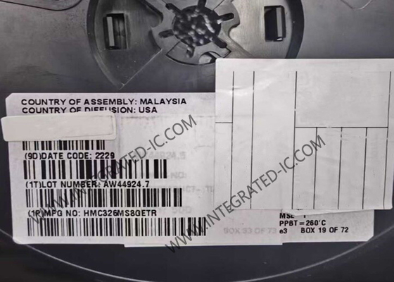 Modulo de comunicación inalámbrica HMC326MS8GETR GaAs InGaP HBT Amplificadores de conductores