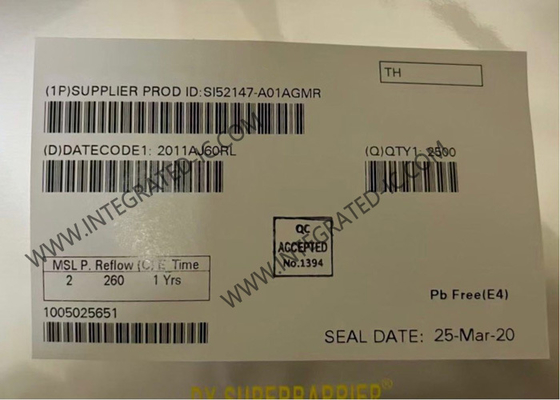 SI52147-A01AGMR Chip de circuito integrado Generador de reloj PCIe de alto rendimiento