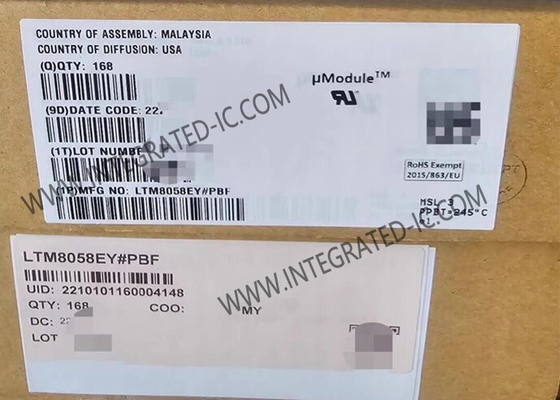LTM8058EY Chip de circuito integrado aislado μMódulo convertidor de CC a CC BGA38 módulo aislado