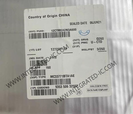 Circuito integrado MC33771BTA1AE Chip controlador de celdas de batería de iones de litio de 14 canales