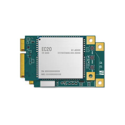 Módulo de comunicación inalámbrica EC20CEHDLG-MINIPCIE-CB LTE Cat 4 con interfaz Mini PCIe