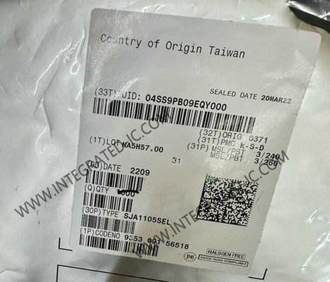 SJA1105SELY Circuito Integrado Ethernet 3.6V de 5 puertos para automoción