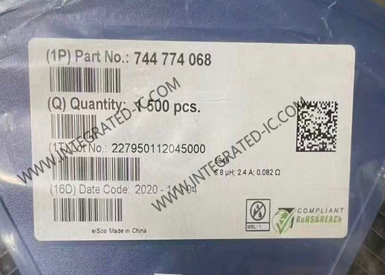 744774068 Chip de circuito integrado 2.4A 6.8uH 82mΩ Inductores de potencia