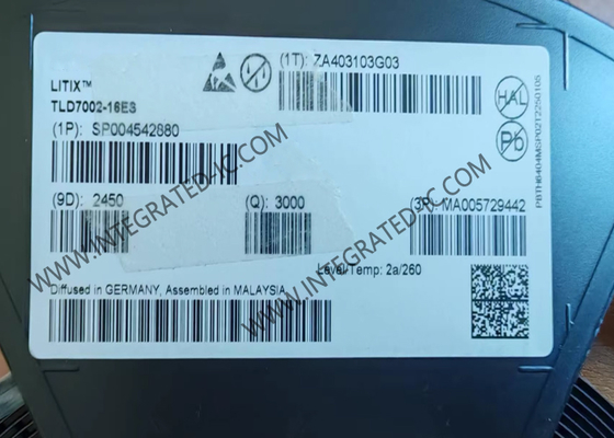 TLD7002-16ES Chip de circuito integrado con conductor LED de 16 canales