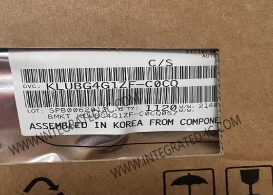 Chip de IC de memoria KLUBG4G1ZF-C0CQ 512 GB UFS 2.1 Almacenamiento de memoria flash universal