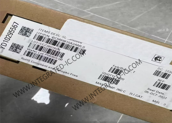BCM89810A2AMLG Puerto único Ethernet RGMII Transceptor IC Chip Ethernet MLP48
