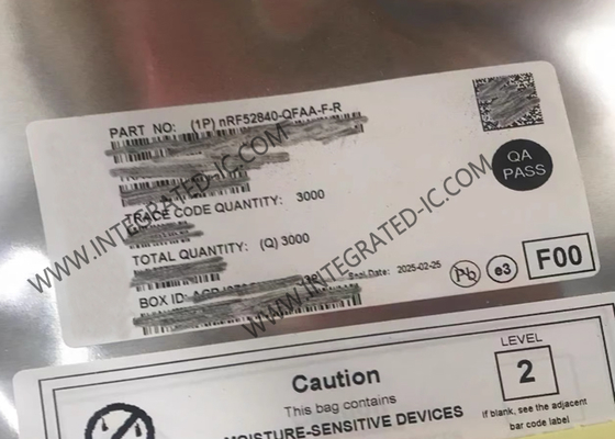 NRF52840-QFAA-F-R CI BT IC BT 5.3 SoC IEEE 802.15.4-2006 Transceptor de 2.4 GHz