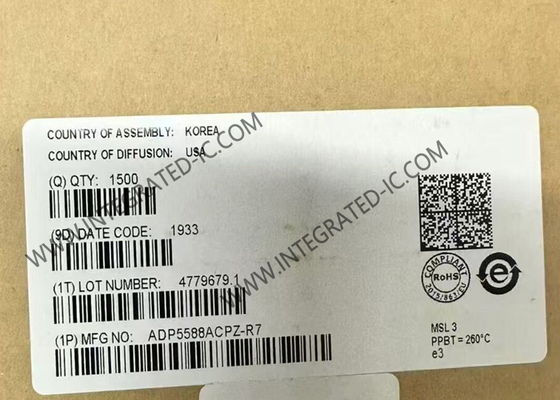 Chip de circuito integrado ADP5588ACPZ Expansor de E/S móvil Controlador de teclado QWERTY de 400 kHz
