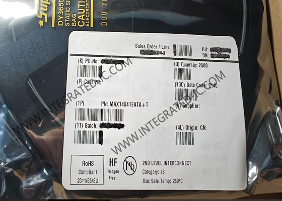 Chip de circuito integrado MAX14841EATA Transceptores semidúplex RS-485 IC de interfaz RS-485