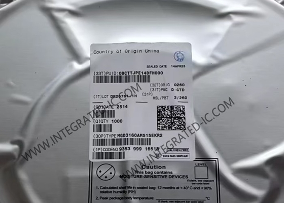 MGD3160AM515EKR2 Chip de circuito integrado 15A controlador de puerta avanzada para MOSFETs SiC