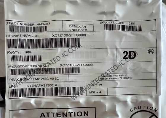 Matriz de puertas programable en campo XC7Z100-2FFG900I​ Alto rendimiento SoC FPGA IC FBGA900