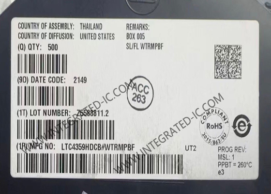 LTC4359HDCB Chip de circuito integrado 4V a 80V Controlador de diodo ideal DFN6