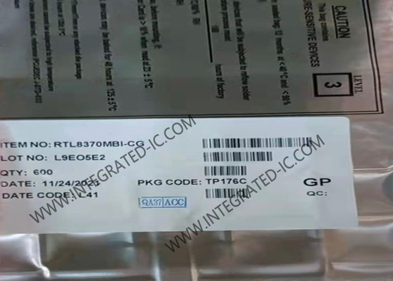 Circuito integrado Ethernet RTL8370MBI: Circuito integrado de conmutador Gigabit Ethernet de alto rendimiento en un solo chip