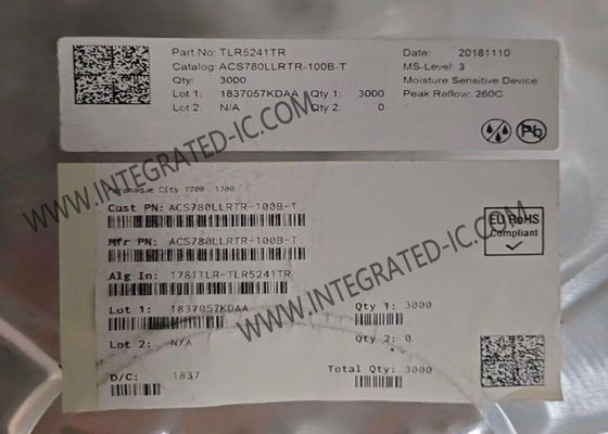 ACS780LLRTR-100B-T Sensor IC de alta precisión lineal de corriente de 50A Sensor IC