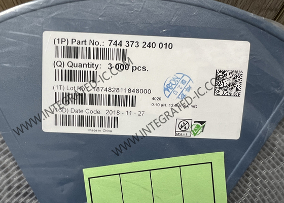 744373240010 Circuito integrado con chip blindado inductor moldeado 100nH inductor de potencia SMT