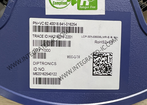 Chip de circuito integrado MSS3-Q-T/R 1P2T Interruptores de diapositiva 25mA SMD Interruptor de paquete IC