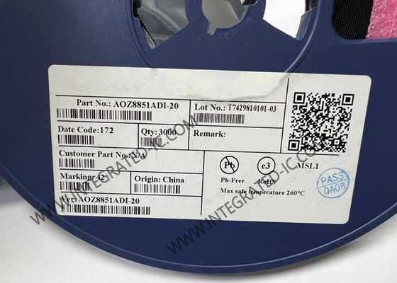 Chip de circuito integrado AOZ8851ADI-20 20V Supresor de voltaje transitorio bidireccional Diodo 0.4pF TVS bidireccional
