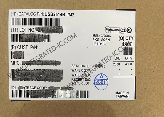Chip de circuito integrado USB2514B-I/M2 de baja potencia USB 2.0 controlador de eje de alta velocidad