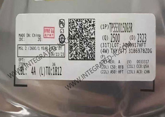 TPS53015DGSR Chip de circuito integrado D-CAP2 TM Convertidor sincrónico paso a paso con PGOOD