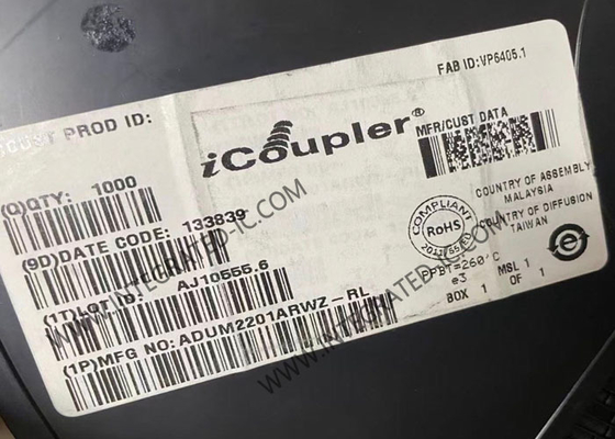 ADUM2201ARWZ Chip de circuito integrado 5000Vrms aisladores digitales de doble canal SOIC16
