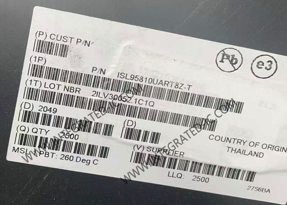 ISL95810UART8Z-T Circuito Integrado Chip Potenciómetro de Control Digital de Bajo Ruido de Un Solo Dígito