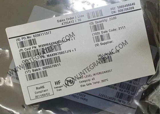 MAX96708GTJ Chip de circuito integrado GMSL Deserializador de 14 bits con entrada coaxial