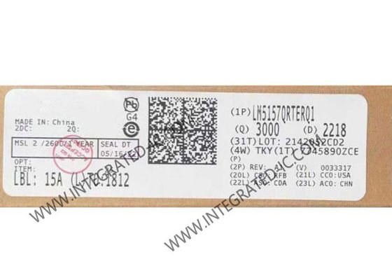 Chip de circuito integrado LM5157QRTERQ1 2.2MHz VIN ancho 50V DC DC Convertidor WQFN16