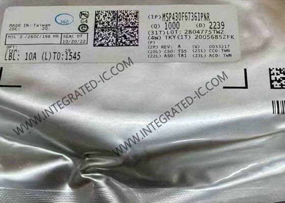 MSP430F6736IPNR Microcontroller MCU 16-Bit 25MHz Microcontroller 80-LQFP