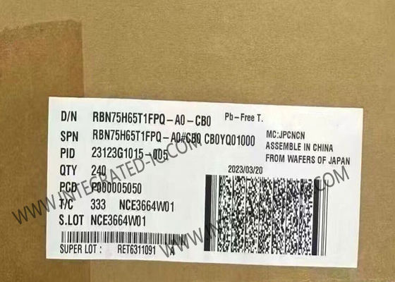 RBN75H65T1FPQ-A0 Chip de circuito integrado 650V 75A Transistores IGBT de zanja TO-247-3