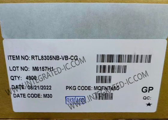 RTL8305NB-VB-CG Ethernet IC con un solo chip y 5 puertos 10/100M Ethernet Switch Controller