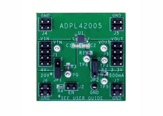 Placa de evaluación del regulador de voltaje lineal de soluciones integradas ADPL42005CPZ-REDYKIT
