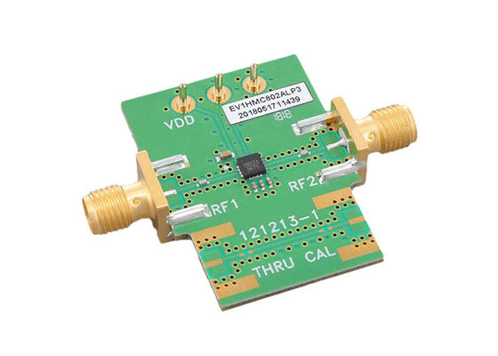 EV1HMC802ALP3 Soluciones embebidas 0Hz a 10GHz Junta de evaluación de los atenuadores