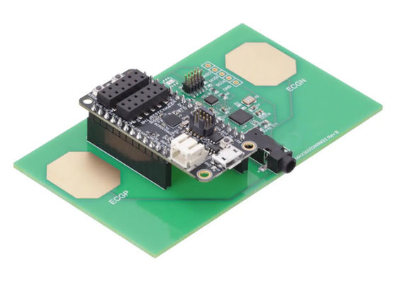 MAX30003WING2 Soluciones embebidas Interfaz de extremo frontal Plataforma de evaluación de plumas Tabla de expansión