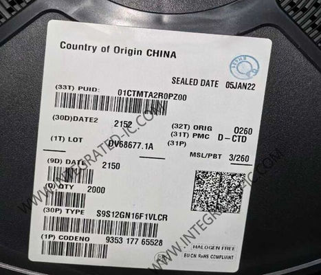 S9S12GN16F1VLCR MCU de microcontrolador HCS12 de 16 bits con velocidad de 25 MHz y memoria de programa de 16 kB en paquete LQFP32