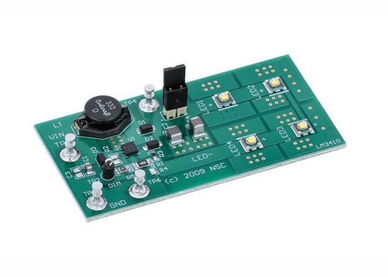 Soluciones integradas LM3410XBSTOVPEV 190mA Placa de evaluación del controlador LED Boost LM3410X