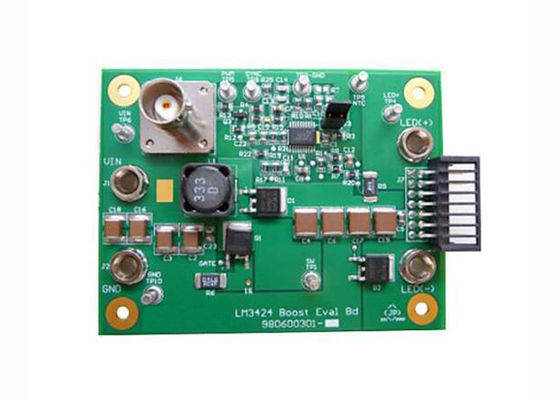 LM3424BSTEVAL Soluciones Integradas Controlador NFET LM3424 Placa de Evaluación Boost
