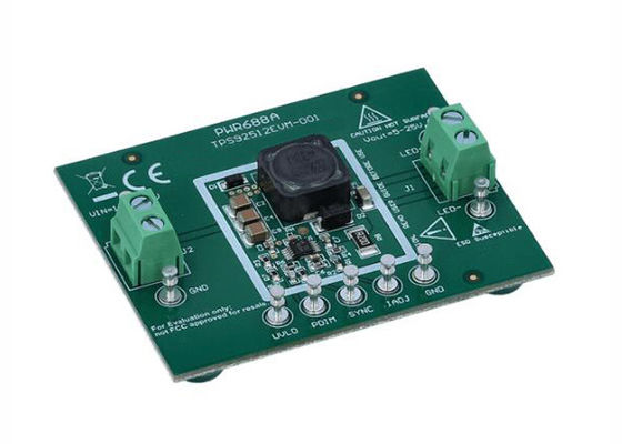 Placa de evaluación del controlador LED Buck de alta corriente con soluciones integradas TPS92512EVM-001