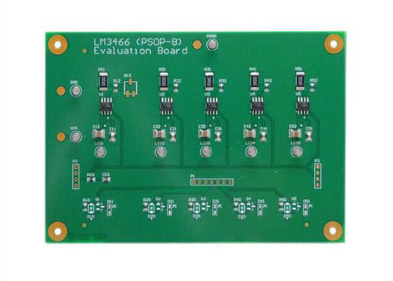 LM3466MREVAL Soluciones Integradas LM3466 Controlador LED Placa de Referencia de 5 Cadenas