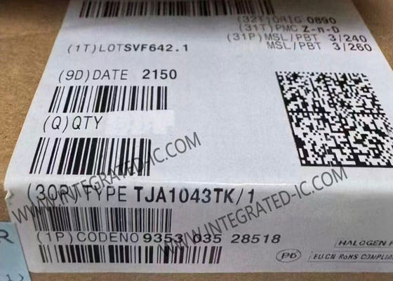 Chip de circuito integrado TJA1043TK transceptor CAN de alta velocidad de 5 Mbps con paquete HVSON14 y cumplimiento con ISO 11898-2:2003