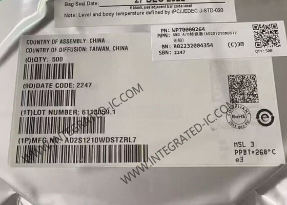 AD2S1210WDSTZ Chip de circuito integrado Conversor de I/D de resolución variable con oscilador de referencia